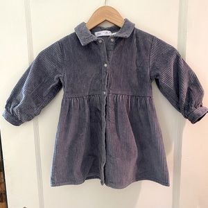 Zara Corduroy Toddler Dress